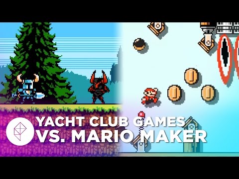 Shovel Knight Level Designer Plays Mario Maker – Devs Make Mario