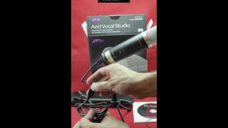 Video thumbnail for Avid Vocal Studio Producer USB Mic/Microphone Review/Demo And Unboxing of M-Audio's Computer mic by 619b3rt