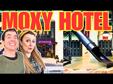 Moxy Hotel Virginia Beach: Epic Slide & Room Tour!