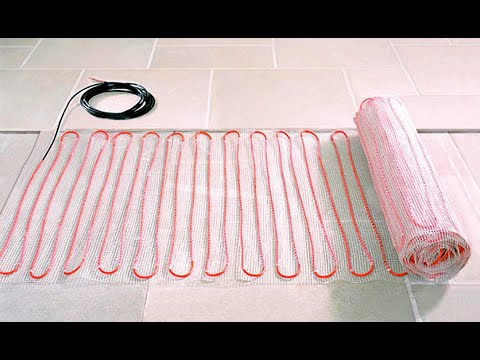 Heating mats produced on COMEZ crochet machine DECORTRONIC