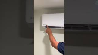 How to change from C to F on a friedrich ductless Celsius to Fahrenheit