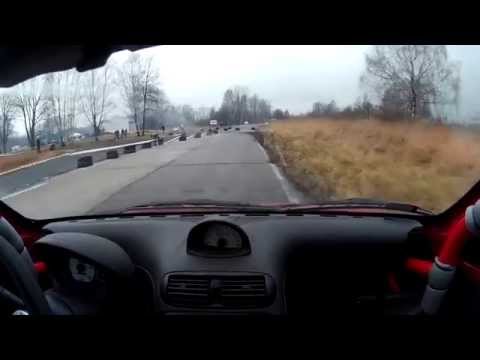 Noworoczny Rallysprint AZT 2015 P. Bernard / G. Kijak Fiat SCS, onboard