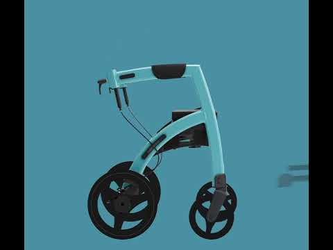 Rollz Motion - a 2 in 1 rollator and wheelchair