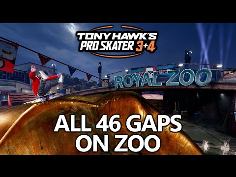 Tony Hawks' Pro Skater 3+4 - All Zoo Gaps
