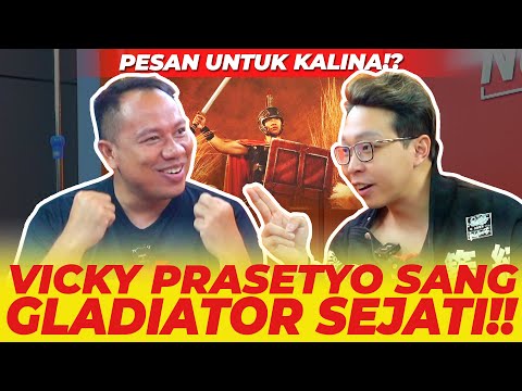 VICKY PRASETYO SANG GLADIATOR SEJATI!! PESAN UNTUK KALINA!? - NGINFUS