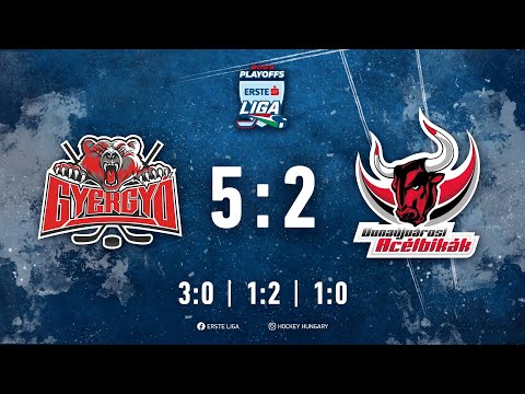 Gólösszefoglaló EL 192 - Gyergyói Hoki Klub - Dunaújvárosi Acélbikák 5-2 20230219