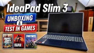 Lenovo IdeaPad Slim 3: Unboxing & Gaming Test