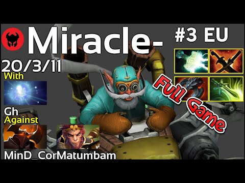 Miracle- [Liquid] plays Gyrocopter!!! Dota 2 Full Game 7.21