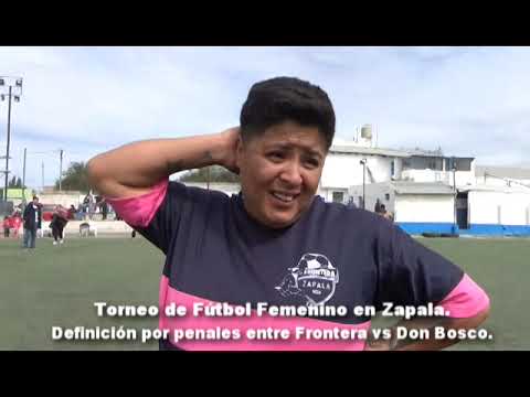 DEFINICIÓN POR PENALES EN EN EL FÚTBOL FEMENINO ENTRE FRONTERA VS DON BOSCO