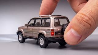 Miniature Land Cruiser LC80 1:64 Unboxing 😮 (Crazy Realistic Details!) RP
