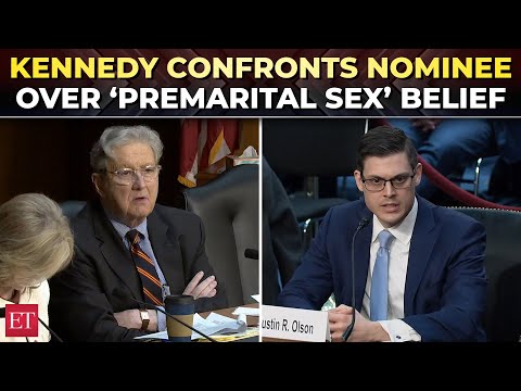 ‘Is premarital sex a sin?’: Kennedy puts judicial nominee on the spot over Christian marriage sermon