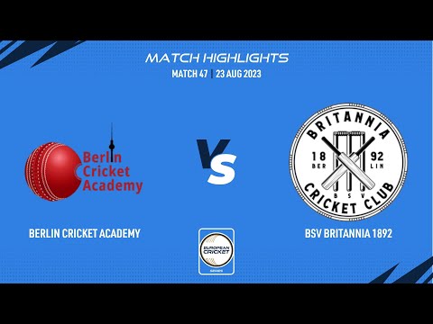 Match 47 - BCA vs BRI | Highlights | ECS Germany, Dresden | 23 Aug 2023 | ECS23.758
