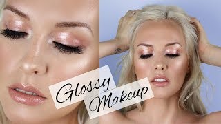 GLOSSY EYES RUNAWAY MAKEUP TUTORIAL  |  LASHES LOVE &amp; LEATHER