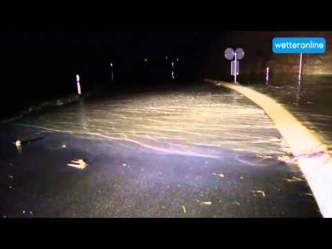 wetteronline.de: Severe weather in the southwest (10.8.2015)