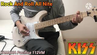 Video thumbnail for 【YAMAHA Pacifica 112VM SOP】Rock And Roll All Nite / KISS【Guitar Cover】 by guitartez