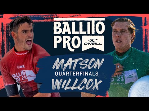 Kade Matson vs Jacob Willcox | Ballito Pro - Quarterfinals Heat Replay