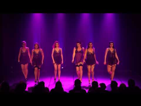 Intermediate Neo Burlesque students perform Crazy - The Bombshell Burlesque Academy
