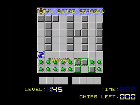 chips challenge 1, level 145