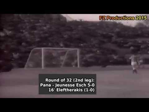1970-1971 European Cup: Panathinaikos FC Goals (Road to the Final)