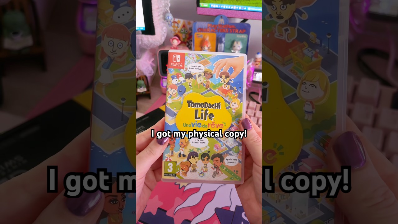 Tomodachi Life LtD copy has arrived! ♡ #tlltd #nintendoswitch #newswitchgame #livingthedream #mii