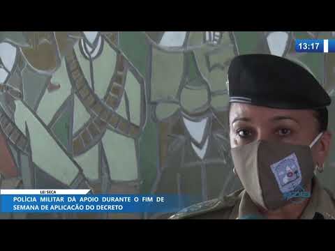 Quartel Central da Polícia Militar se pronuncia sobre cumprimento da Lei Seca 23 10 2020