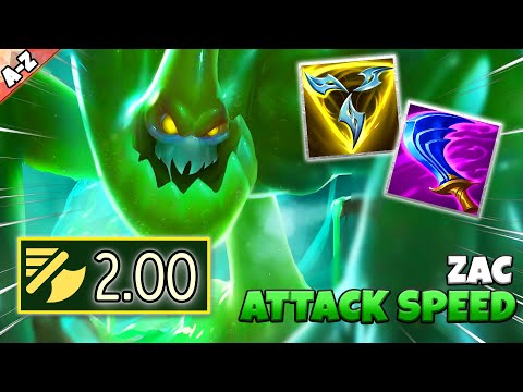 ZAC ATTACK SPEED È UNA GODURIA - League of Legends ITA #3556