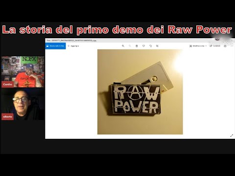 Alberto Gorrani e la storia del primo "demo" dei Raw Power