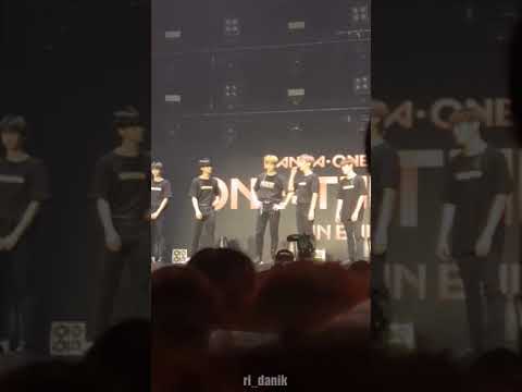 20180805 Daniel focus (talking part befor I.P.U) - WANNA ONE WORLD TOUR ONE:THE WORLD IN BKK