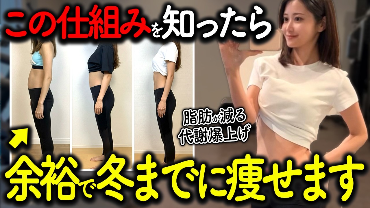 【お腹痩せ】2ヶ月以内に痩せるには「脂肪が減る仕組み」を早く知るべき！【ダイエット】