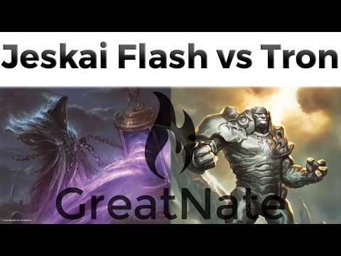Jeskai Flash vs GB Tron - Match 1 - Modern MTG