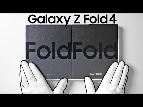Samsung Galaxy Z Fold4 Unboxing - 1920€ Foldable Phone + Gameplay