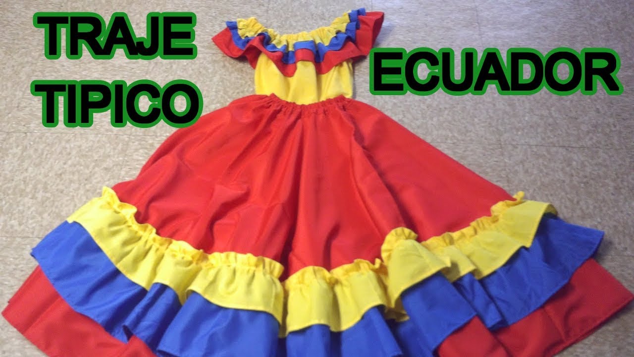 #53 Como hacer traje típico de Ecuador Primera parte La blusa