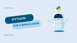 For & While Loops, Range and Break Statements in Python : Full Crash Python Tutorial for Beginners