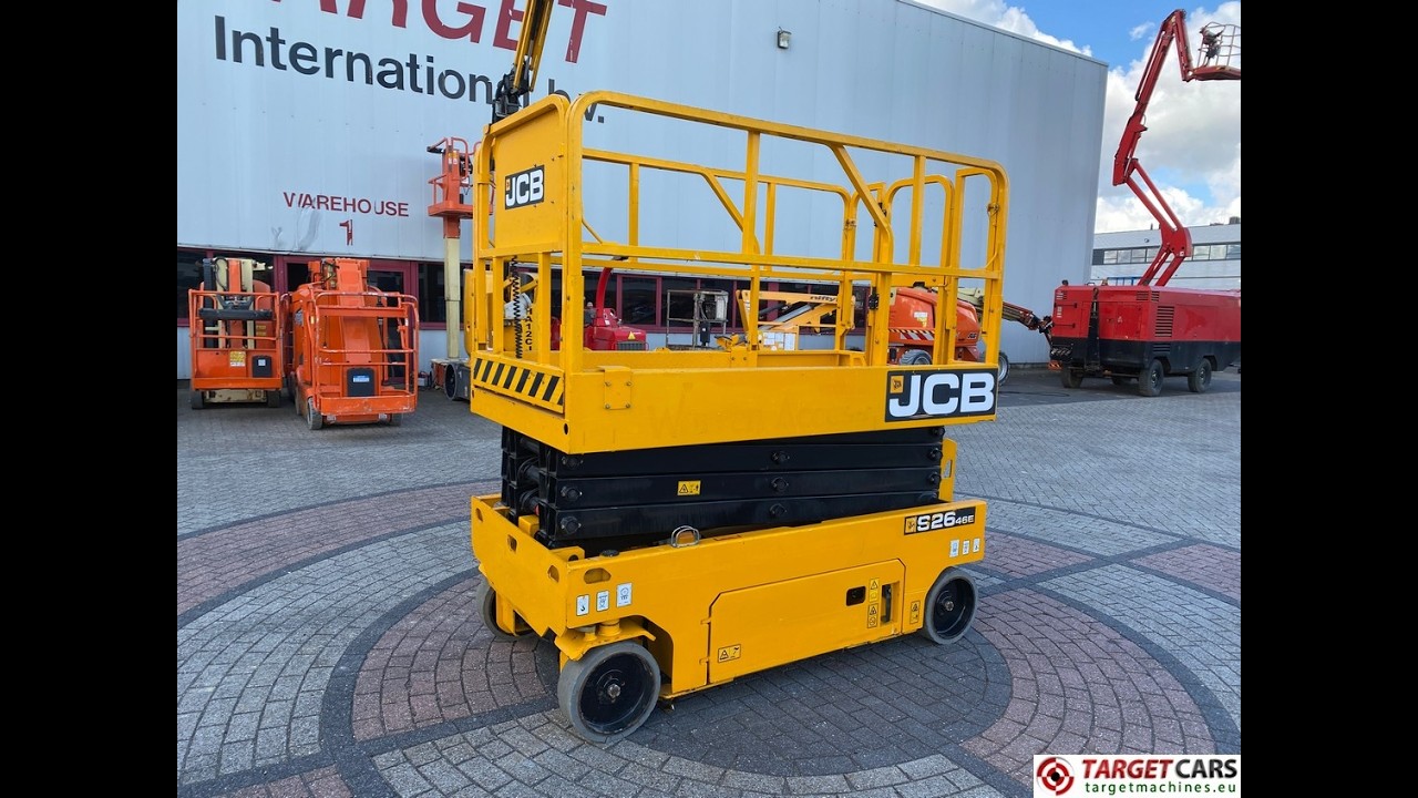 783944 JCB S2646E ELECTRIC SCISSOR WORK LIFT 990CM 2018 182HRS 2535115