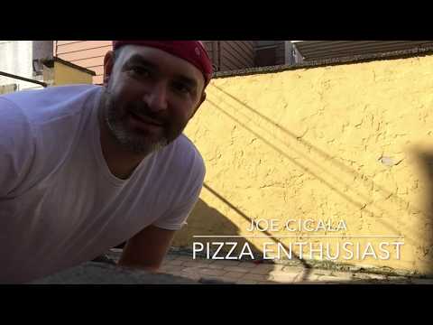 Watch Chef Cicala build a wood-fired pizza oven