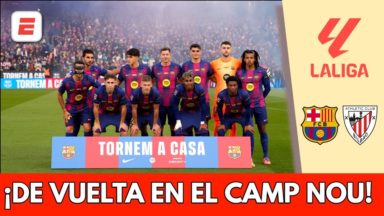 El Barcelona vuelve a pisar el Camp Nou, luego de 909 días de remodelación  | La Liga
