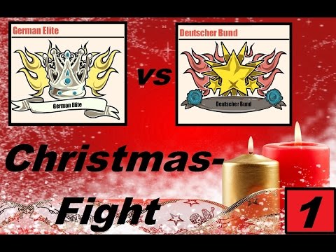 Goodgame Gangster: Christmas Fight (1/2) 2015 - German Elite vs Deutscher Bund [HD] #Myrkuls
