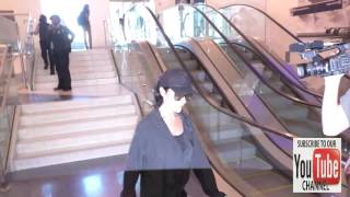 Apollonia Kotero talks about her time with Prince while departing at LAX Airport in Hollywood