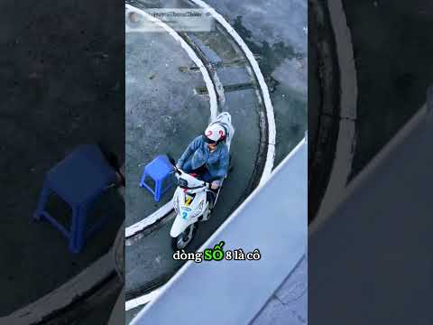 Cô gái này đi thi bằng lái xe hạng A mà chạy rất điêu luyện #videoviral #shortsfeed