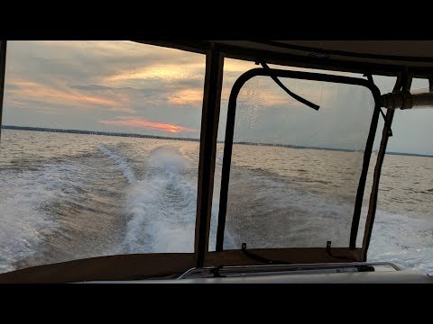 Solo Evening Crossing - Sea Ray Sundancer