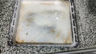 fırın tepsisi temizliği nasıl yapılır