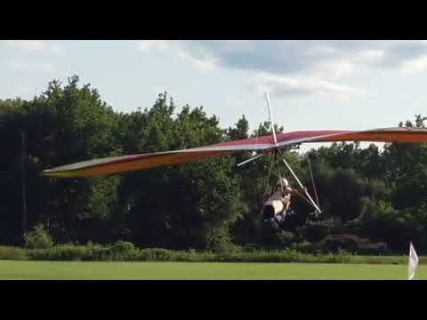 Ellenville Hang Glider Landing #7 - 7/29/2018