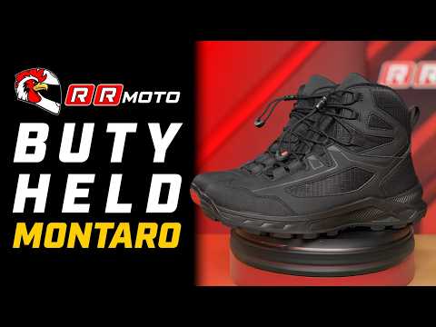 HELD MONTARO _ miejskie sneakersy motocyklowe | Wodoodporne HELD_TEX®