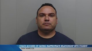 San Marcos coach accused of having inappropriate relationship with student San Marcos coach accused of having inappropriate relationship with student