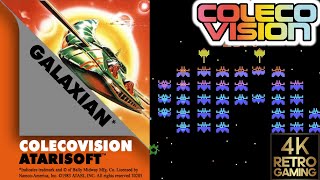 Galaxian Colecovision 4k Gameplay