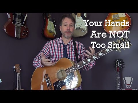 Why Your Hands Are NOT Too Small to Play Guitar