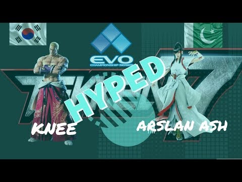 Tekken 7  TWT EVO 2019 Top 8 KNEE VS ARSLAN ASH