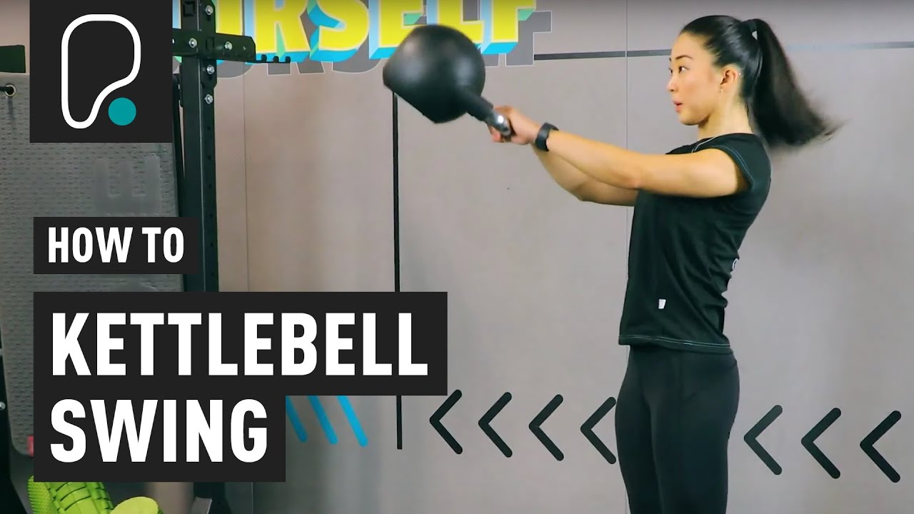 How To Do A Kettlebell Swing (Two Handed) - YouTube