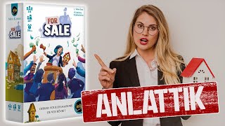 For Sale Kart Oyunu Nasıl Oynanır? | Emlakçı Oyunu Falan