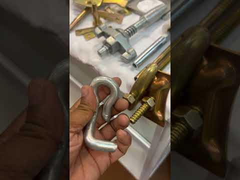 Silver aluminum formwork accessories